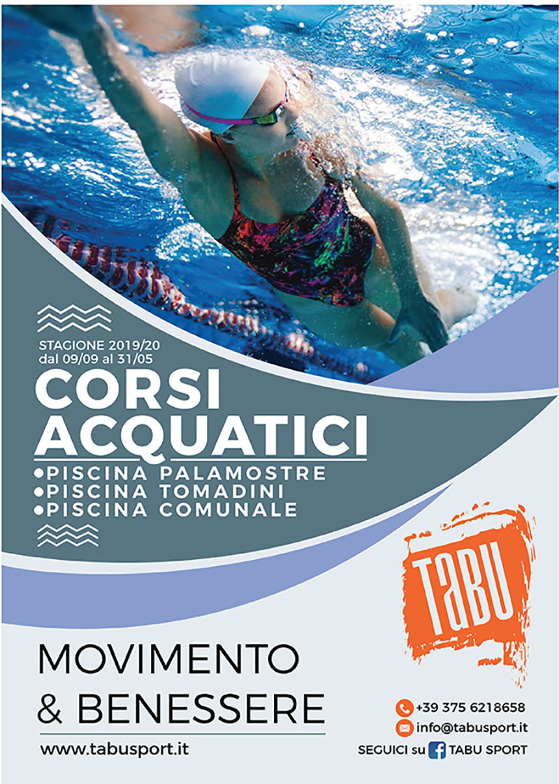 Corsi di nuoto e acquagym a Udine stagione 2019-2020