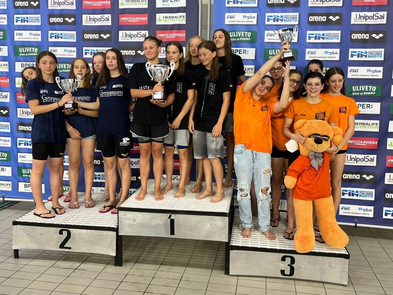 12 giugno campionato italiano nuoto categoria ragazzi a Trieste