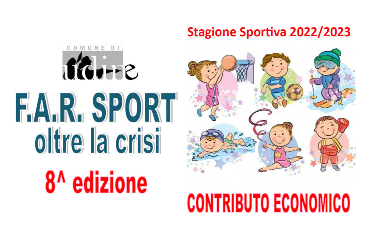 F.A.R SPORT oltre la crisi – 8^ edizione Comune di Udine