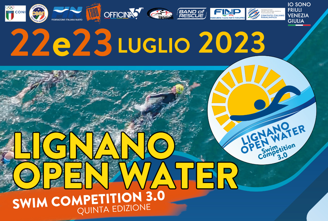 Lignano Open Water SWIM COMPETITION e SWIM RUN 2023